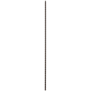 9031 Plain with Hammered Face Metal Spindle |  Iron Balusters |  Amish Craft by StepUP Stair 