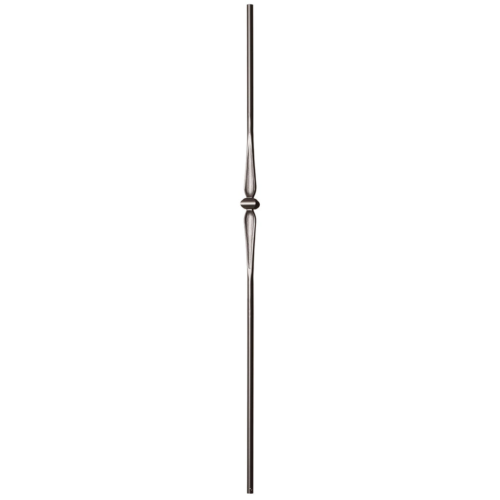 9069 Single Knuckle with Round Spoon Metal Spindle |  Iron Balusters |  Amish Craft by StepUP Stair 