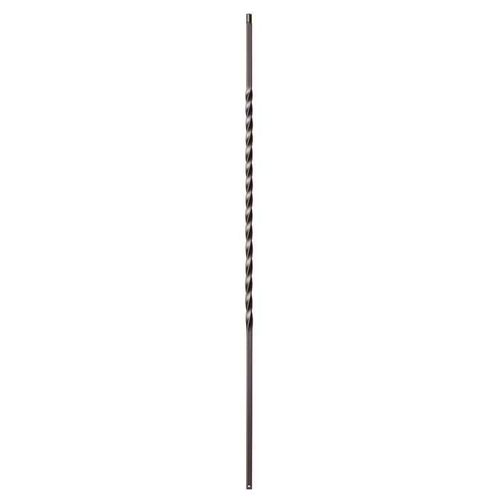 9080 22" Single Twist Iron Baluster Spindle | Metal Railing