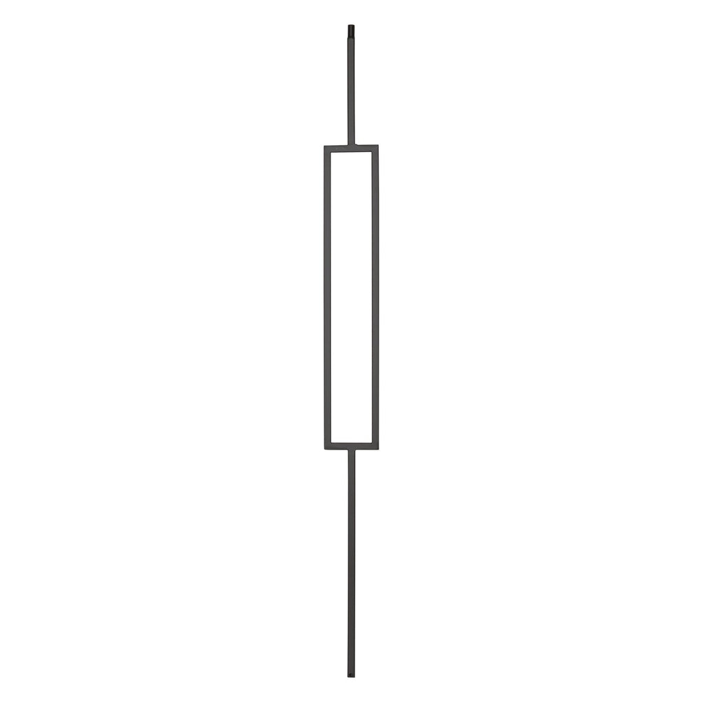 9089 3 3/4 x 44 Rectangle Metal Spindle |  Iron Balusters |  Amish Craft by StepUP Stair 