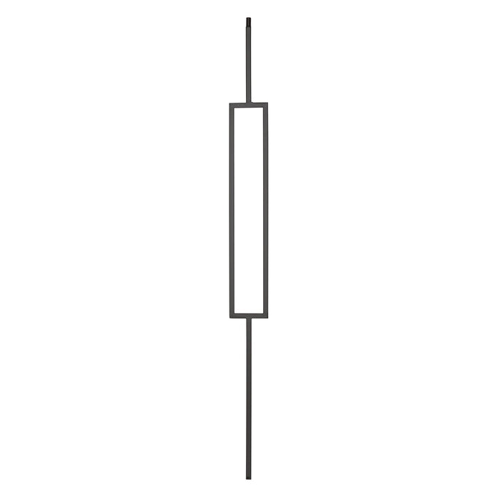 9089 3 3/4" Rectangle Iron Baluster Spindle | Metal Railing
