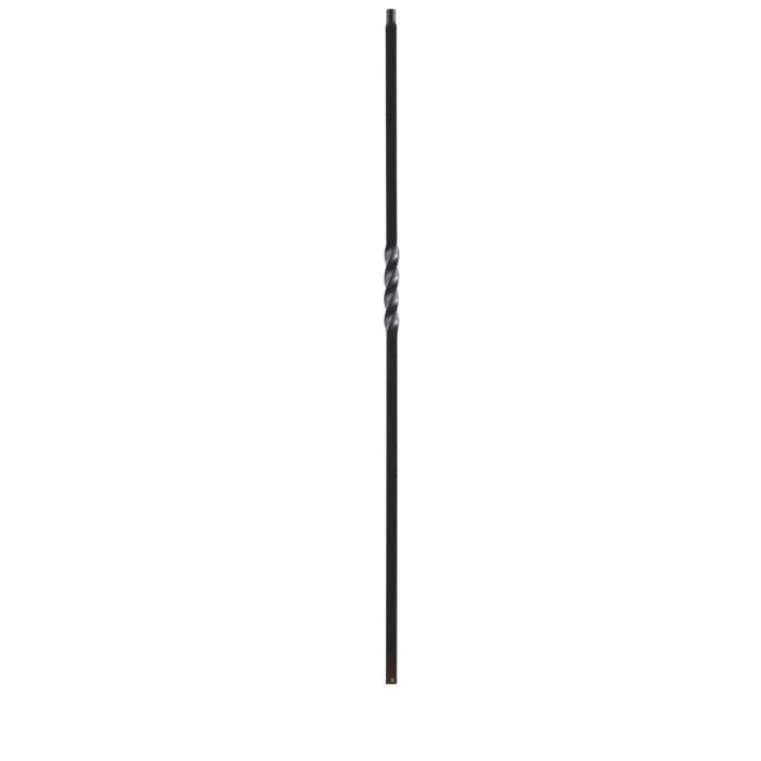 9901 MEGA 3/4" Square Single Twist Iron Baluster Spindle | Metal Railing