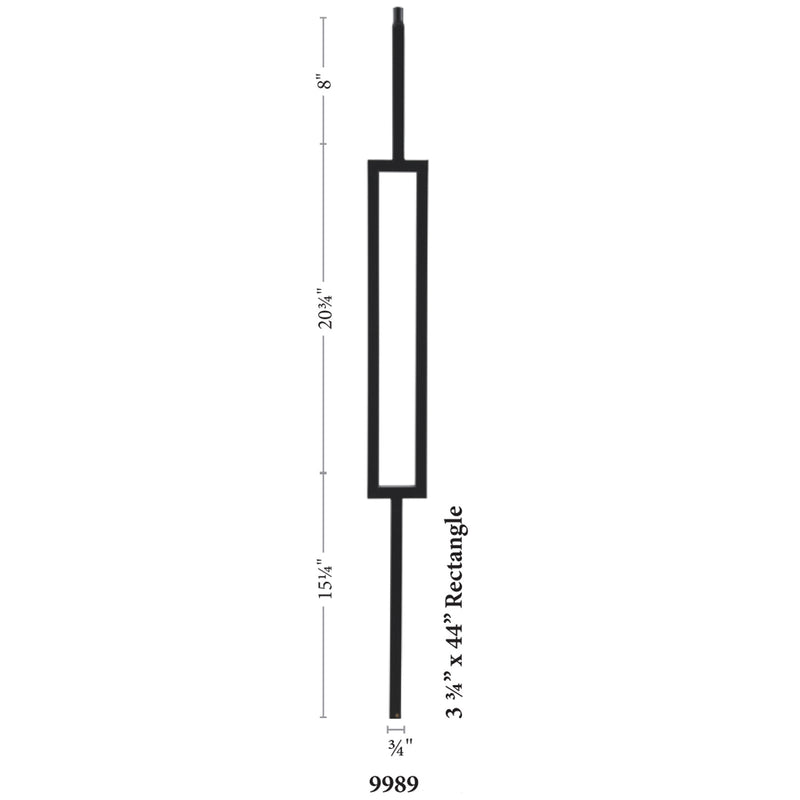 Mega Collection Railing 9989 MEGA 3/4