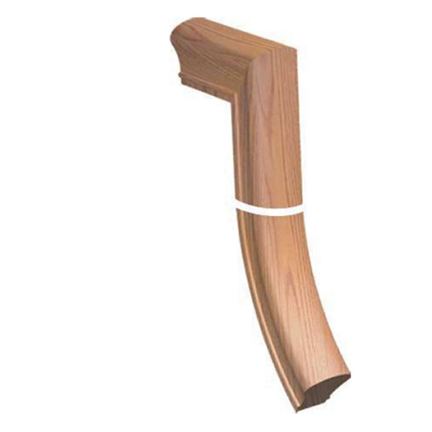 7299 2 Riser Straight Gooseneck Handrail Fitting | USA-Made Stair Parts ...