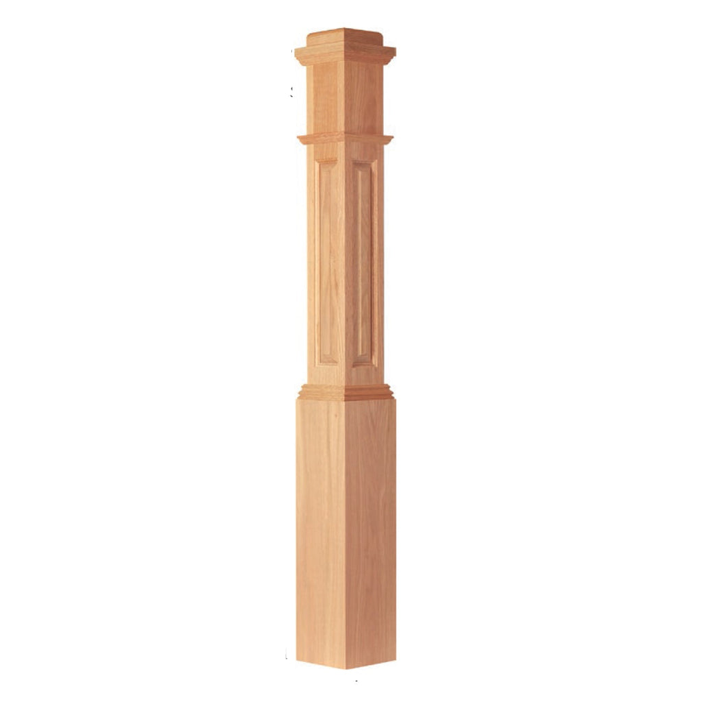 ARP-4091 Box Newel | USA-Made Amish Stair Railing by StepUP Stair