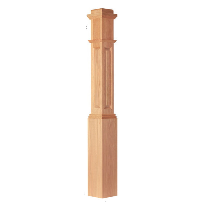 ARP-4091 Square Box Newel Post | USA-Made Stair Parts