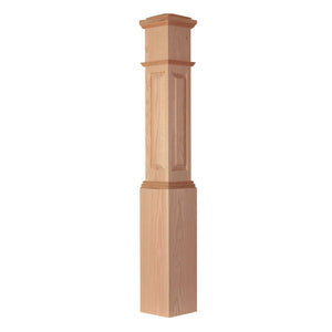 ARP-4092 Box Newel | USA-Made Amish Stair Railing by StepUP Stair