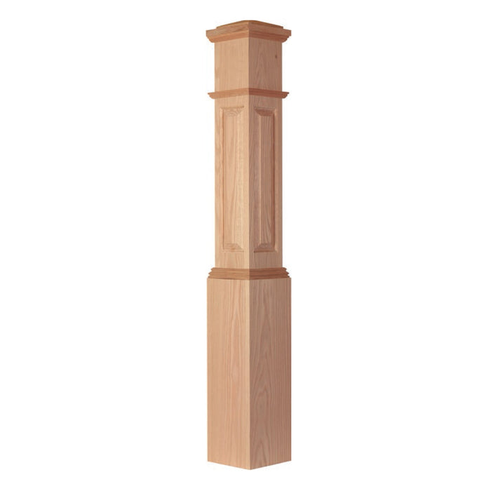 ARP-4092 Square Box Newel Post | USA-Made Stair Parts