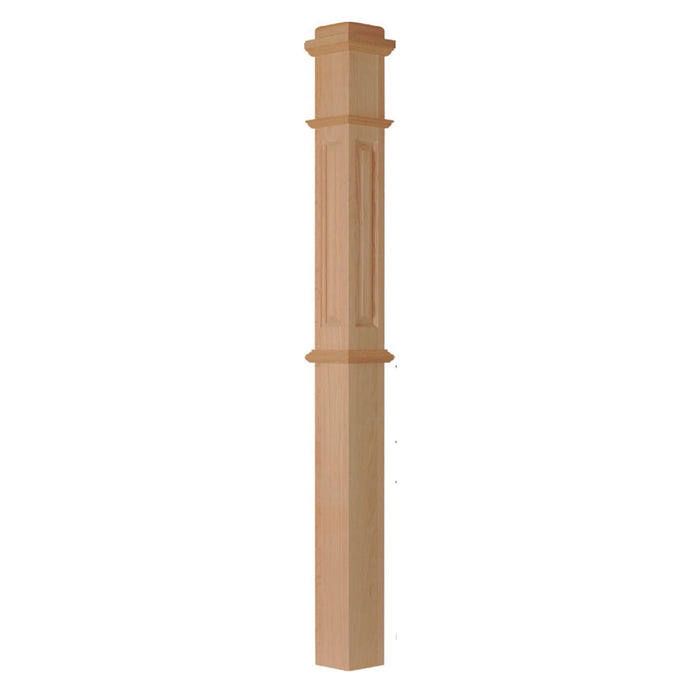 ARP-4375 Square Box Newel Post | USA-Made Stair Parts