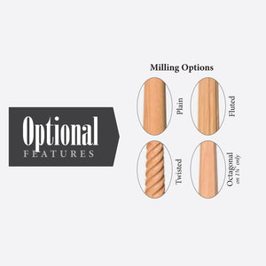 Colonial Milling Optional Features