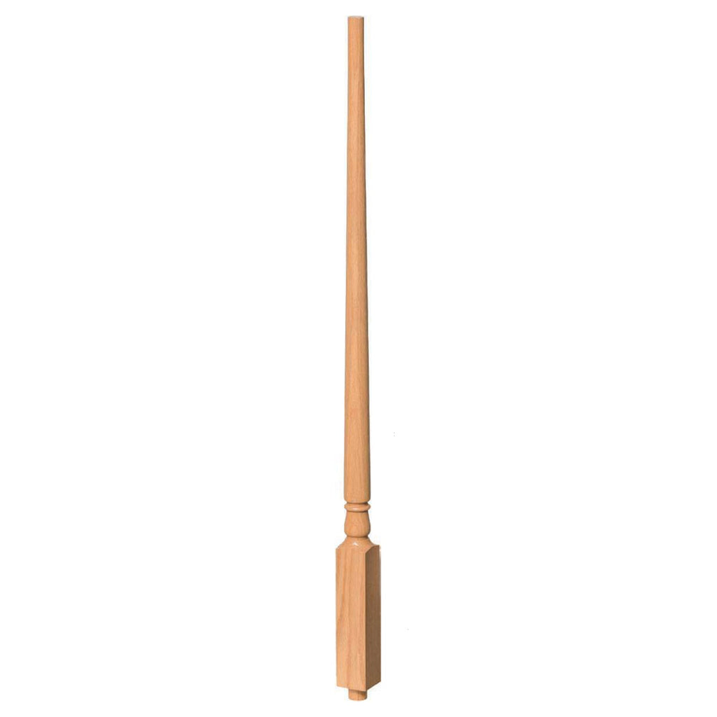 F-5315 Pin Top Fluted Baluster | USA-Made Amish Stair Railing by StepUP Stair