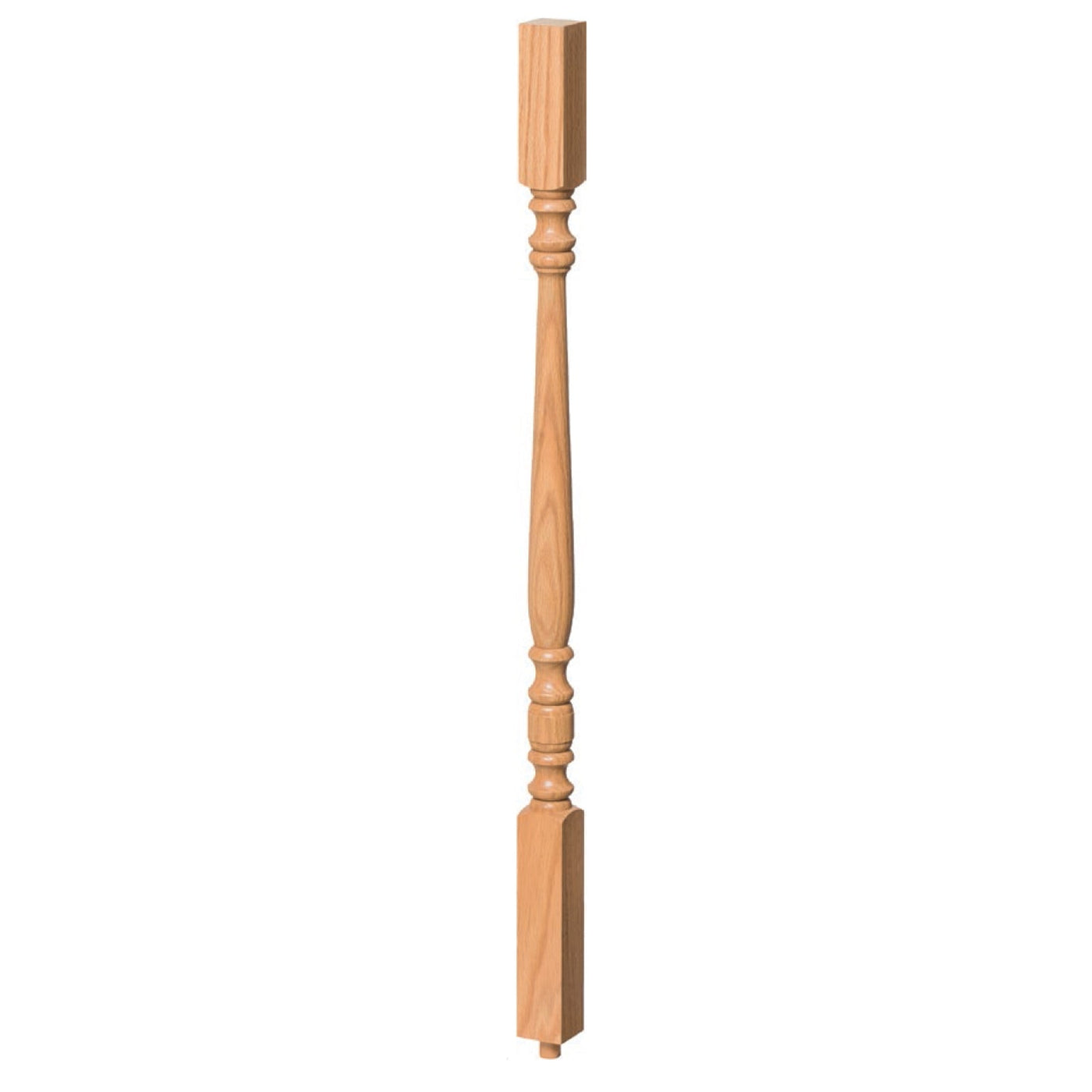 O-5105 Square Top Octagonal Baluster Spindle | USA-Made Stair Parts by ...