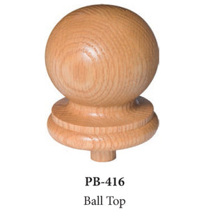 PB 416 Ball Top Bunker Hill Newel Finial