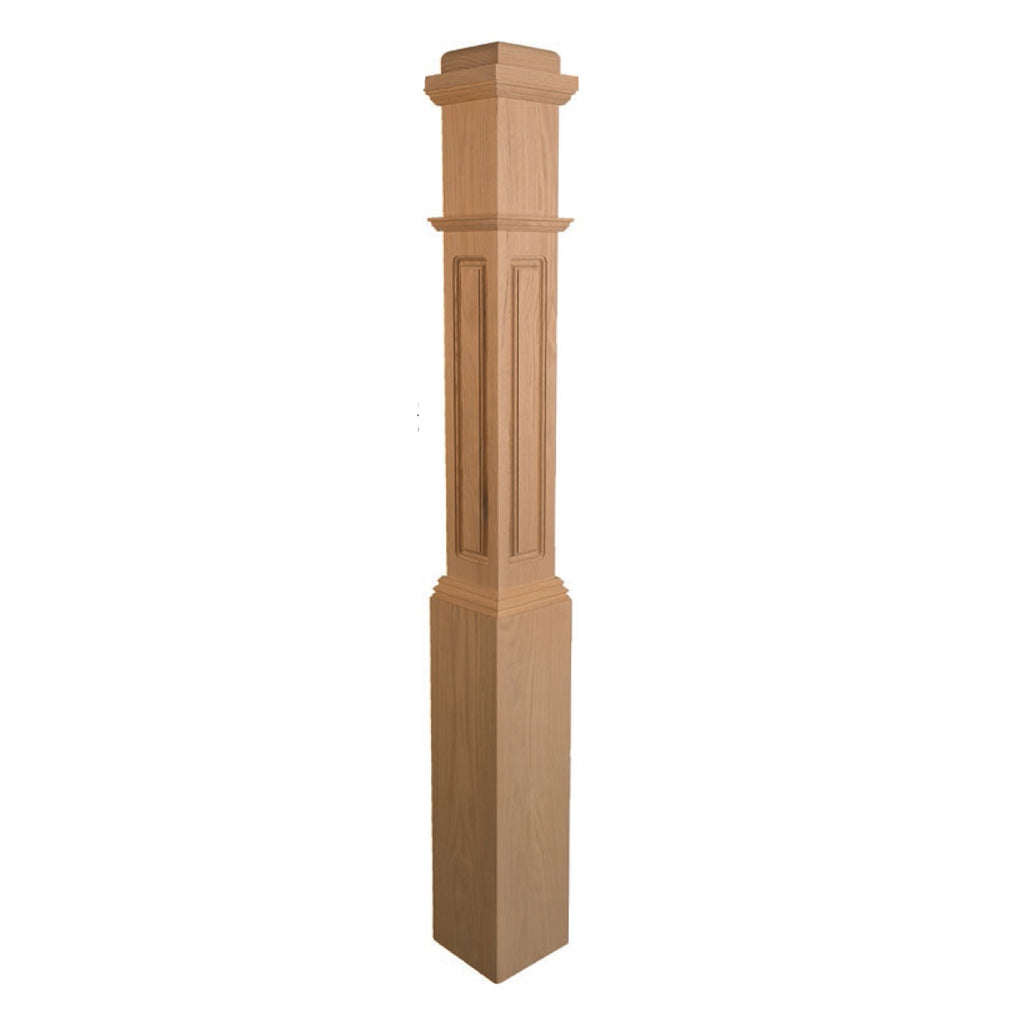 RP-4091 Box Newel CNC | USA-Made Amish Stair Railing by StepUP Stair