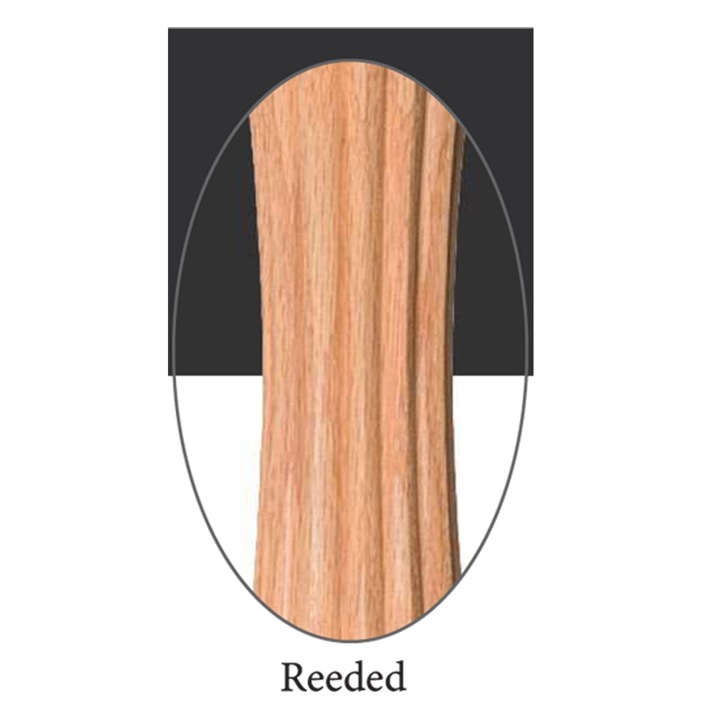 Square Reeded Spindle R-5934 Square Top Reeded Baluster Spindle | USA-Made Stair Parts by ...