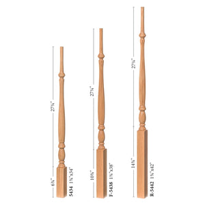 R-5434 Pin Top Reeded Milling Option 